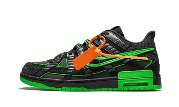 נעלי נייק | Air Rubber Dunk Off-White Green Strike