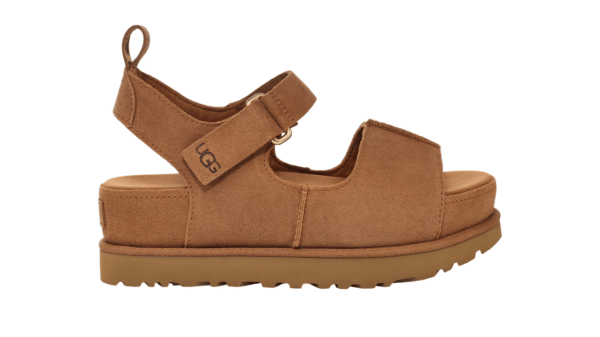 סנדלי האג | כפכפי האג UGG Women's Goldenstar Hi Chestnut