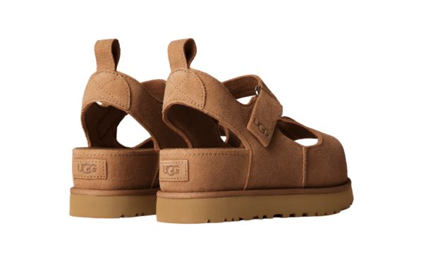 סנדלי האג | כפכפי האג UGG Women's Goldenstar Hi Chestnut