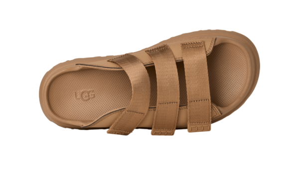 סנדלי האג | כפכפי האג UGG Women's GoldenGlow Slide Dark Sand