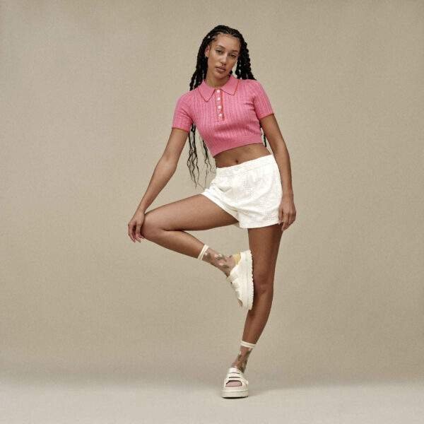 סנדלי האג | כפכפי האג UGG Women's GoldenGlow Slide Jasmine