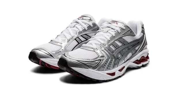 נעלי אקסיקס | Asics Gel-Kayano 14 White Pure Silver