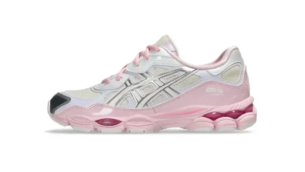 נעלי אקסיקס | Asics Gel-NYC Kicki Yang Zhang Pink Cream Pure Silver