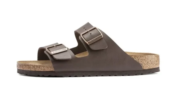 כפכפי בירקנשטוק | Birkenstock Arizona Birko-Flor Dark Brown