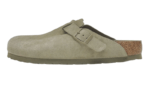 כפכפי בירקנשטוק | Birkenstock Boston Soft Footbed Suede Faded Khaki