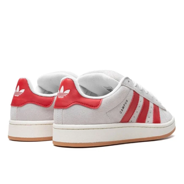 נעלי אדידס | Adidas Campus 00s Crystal White Better Scarlet