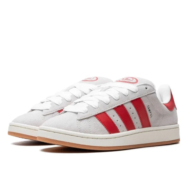 נעלי אדידס | Adidas Campus 00s Crystal White Better Scarlet