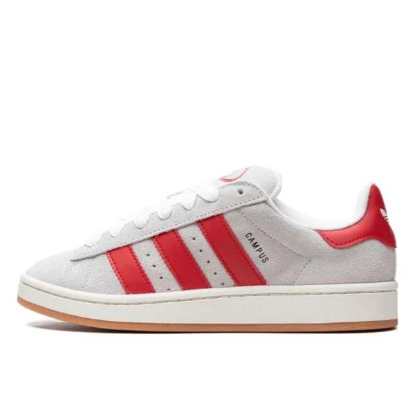 נעלי אדידס | Adidas Campus 00s Crystal White Better Scarlet