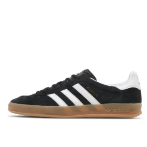 נעלי אדידס | Adidas Indoor Gazelle Black White Gum