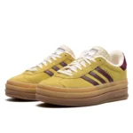 נעלי אדידס | Adidas Gazelle Bold Almost Yellow Maroon