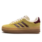 נעלי אדידס | Adidas Gazelle Bold Almost Yellow Maroon