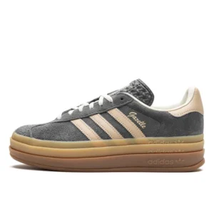 נעלי אדידס | Adidas Gazelle Bold Grey Magic Beige Gum