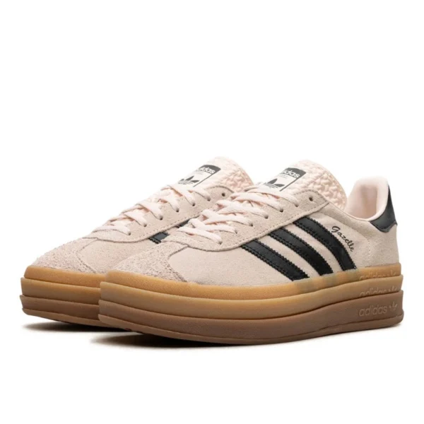 נעלי אדידס | Adidas Gazelle Bold Wonder Quartz Black Gum