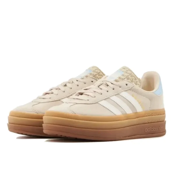 נעלי אדידס | Adidas Gazelle Bold Wonder White Clear Sky