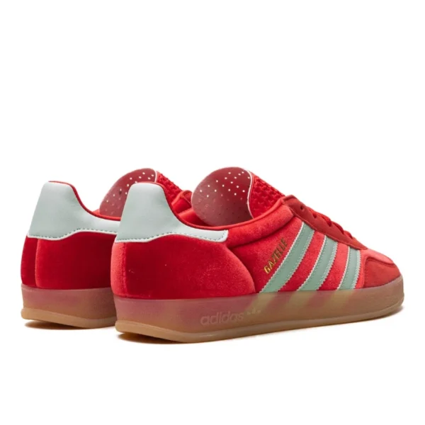 נעלי אדידס | Adidas Gazelle Indoor Better Scarlet Hazy Green