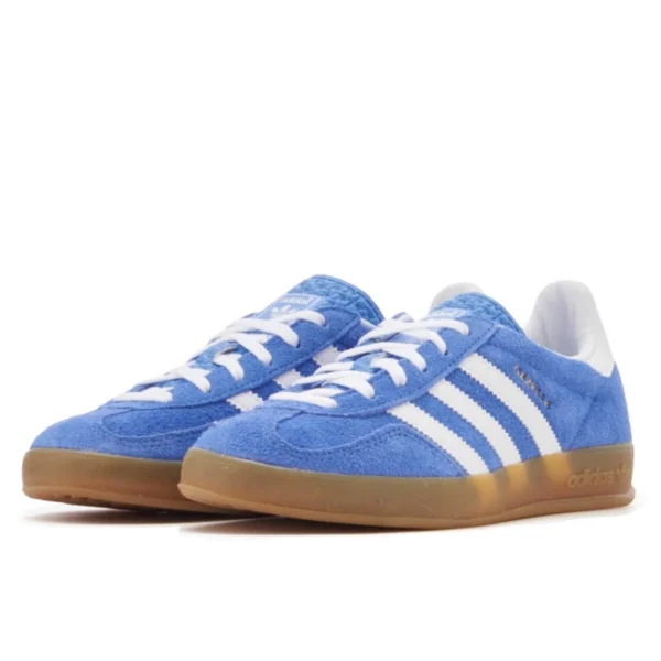 נעלי אדידס | Adidas Gazelle Indoor Blue Fusion Gum