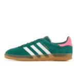 נעלי אדידס | Adidas Gazelle Indoor Collegiate Green Lucid Pink