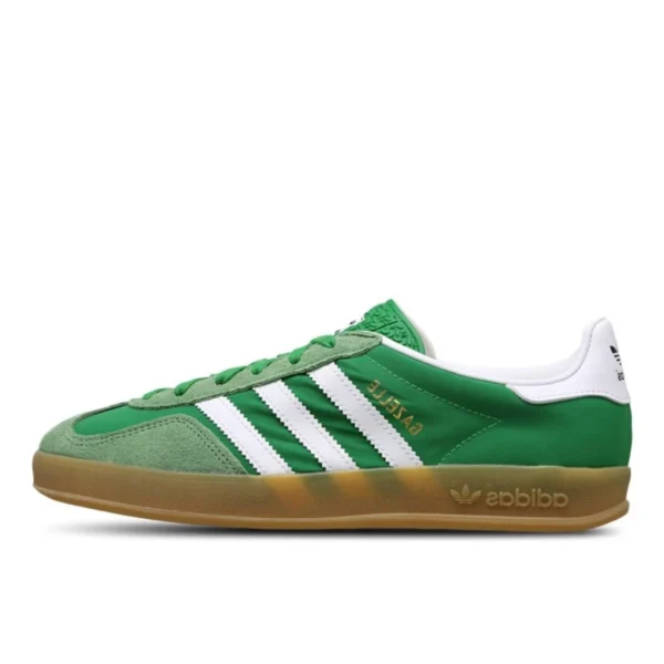 נעלי אדידס | Adidas Gazelle Indoor Green White Gum