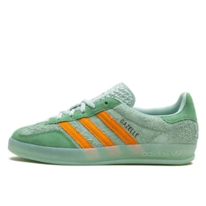נעלי אדידס | Adidas Gazelle Indoor Hazy Green Yellow