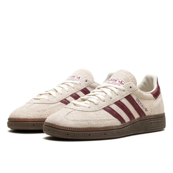 נעלי אדידס | Adidas Handball Spezial Off White Collegiate Burgundy