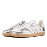 נעלי אדידס | Adidas Samba OG Silver Metallic Cracked Leather