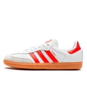 נעלי אדידס | Adidas Samba OG White Solar Red Gum