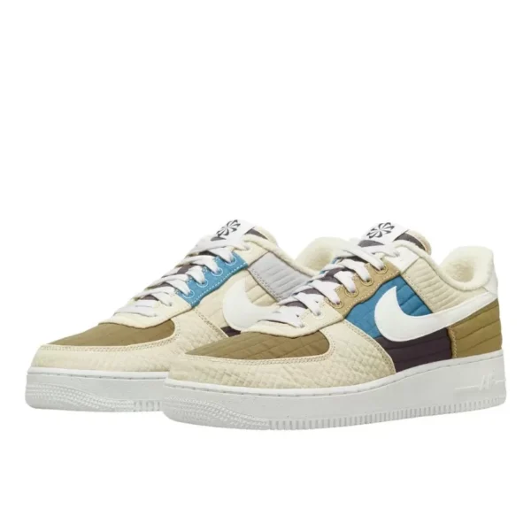 נעלי נייק | Nike Air Force 1 Low '07 LX Toasty Brown Kelp Sail Rattan Cave Purple