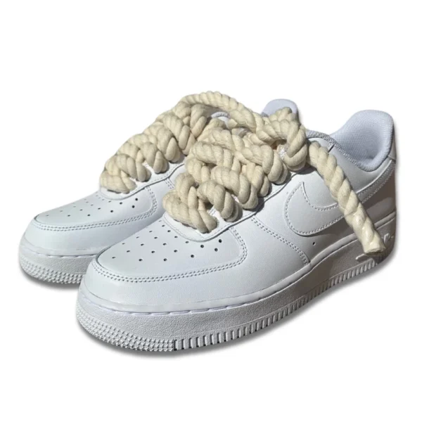 נעלי נייק | Nike Air Force 1 Custom Lacet Corde