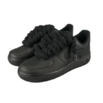 נעלי נייק | Nike Air Force 1 Custom Lacet Corde Noir