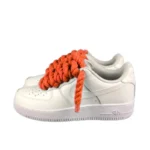 נעלי נייק | Nike Air Force 1 Custom Lacet Corde Orange