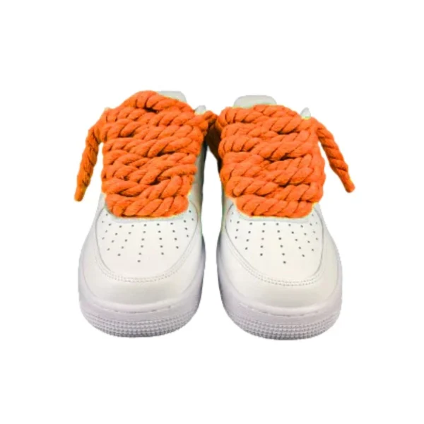 נעלי נייק | Nike Air Force 1 Custom Lacet Corde Orange