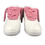 נעלי נייק | Nike Air Force 1 Custom Lacet Corde Rose