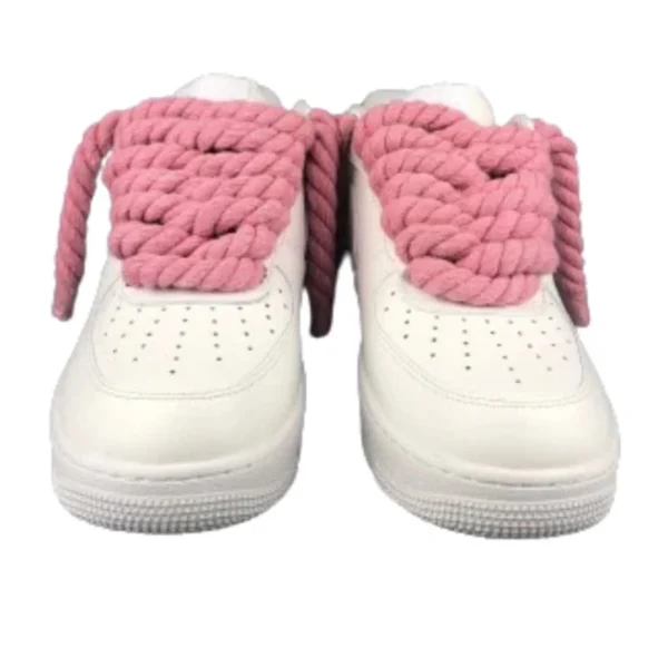 נעלי נייק | Nike Air Force 1 Custom Lacet Corde Rose