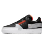 נעלי נייק | Nike Air Force 1 Drop Type Black Hyper Crimson