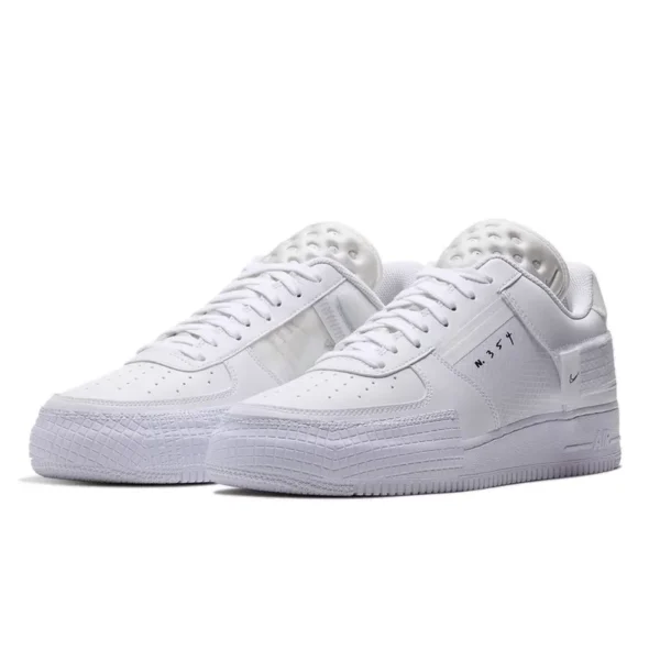 נעלי נייק | Nike Air Force 1 Drop Type Triple White