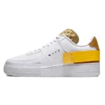 נעלי נייק | Nike Air Force 1 Drop Type White Gold Yellow
