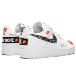 נעלי נייק | Nike Air Force 1 Just Do It Total White