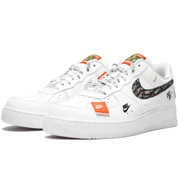 נעלי נייק | Nike Air Force 1 Just Do It Total White