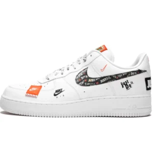 נעלי נייק | Nike Air Force 1 Just Do It Total White
