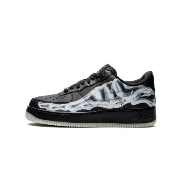 נעלי נייק | Nike Air Force 1 Low Black Skeleton Halloween 2019