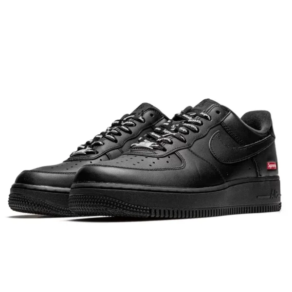 נעלי נייק | Nike Air Force 1 Low Black Supreme