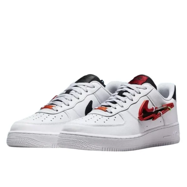נעלי נייק | Nike Air Force 1 Low Carabiner Swoosh Red
