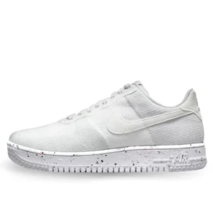 נעלי נייק | Nike Air Force 1 Low Crater Flyknit White