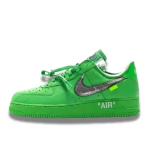 נעלי נייק | Nike Off-White Air Force 1 Low Light Green Spark