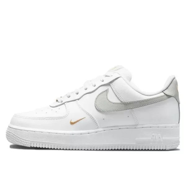 נעלי נייק | Nike Air Force 1 Low White Grey Gold