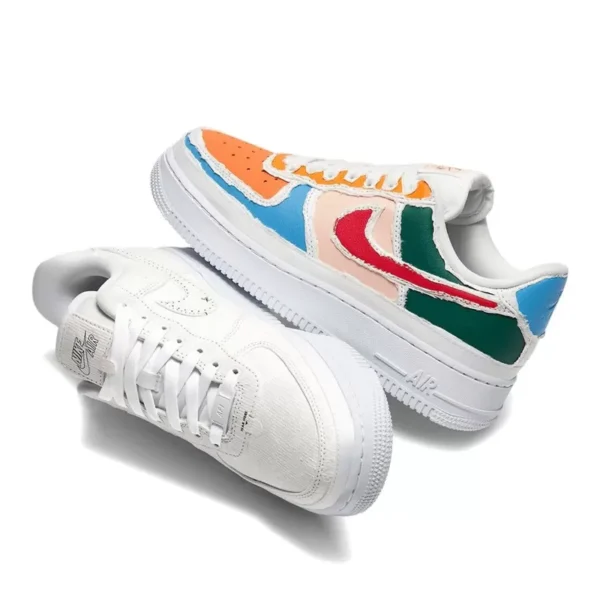 נעלי נייק | Nike Air Force 1 LX Tear Away White