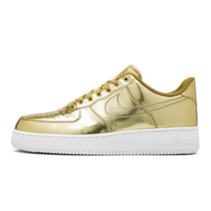 נעלי נייק | Nike Air Force 1 Metallic Gold