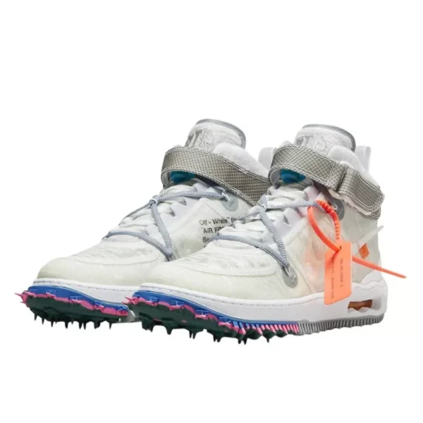 נעלי נייק | Nike Air Force 1 Mid Off-White Clear White