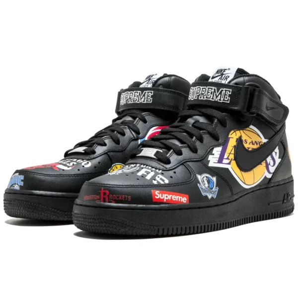 נעלי נייק | Nike Air Force 1 NBA Supreme Black