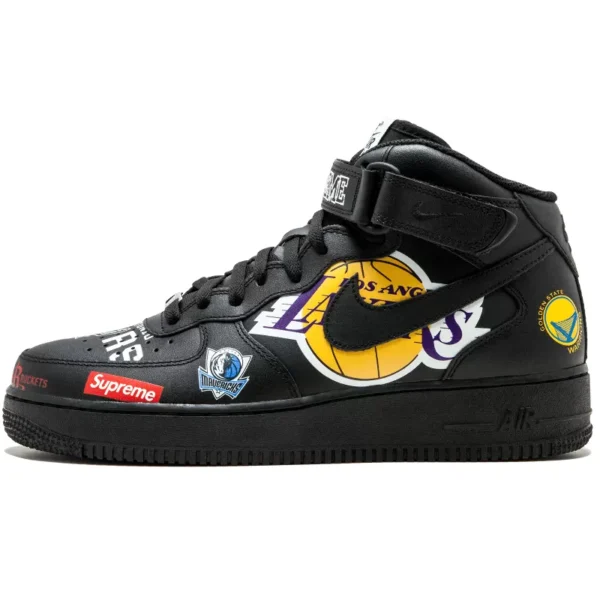 נעלי נייק | Nike Air Force 1 NBA Supreme Black